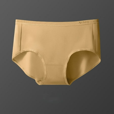 Women Thongs Cotton Red Cotton Panties Sport Underwear High Waisted No Show Panties Underpants High Waist Cotton Bikini Brief Underwear No Show Ladies Thong Plus Size V-Waist Shorts