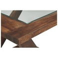 thumbnail image 4 of Home Square Rectangular End Table in Warm Brown Finish - Set of 2, 4 of 7