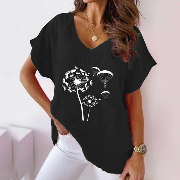 Young adult fashion Women Summer Tops V Neck Blouses & Button-Down Shirts Petite Shirts for Women Trendy Summer Teens Womens Sports Tops Sleeveless Warehouse Today Shipping Orders