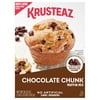 Krusteaz Chocolate Chunk Muffin Mix, Made with Real Chocolate Chunks, 18.25 oz Box