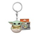 thumbnail image 3 of Llavero Star Wars pops Obi-wan Kenobi el niño bebé Yoda con taza Boba Fett el Mandalo bolsillo juguetes de figuras de PVC llavero, 3 of 4