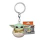 thumbnail image 3 of Llavero Star Wars pops Obi-wan Kenobi el niño bebé Yoda con taza Boba Fett el Mandalo bolsillo juguetes de figuras de PVC llavero, 3 of 4