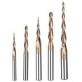 thumbnail image 3 of Taper Ball End Milling Cutter Carbide 3D Relief Engraving Drill Engraving Tool, 3 of 7