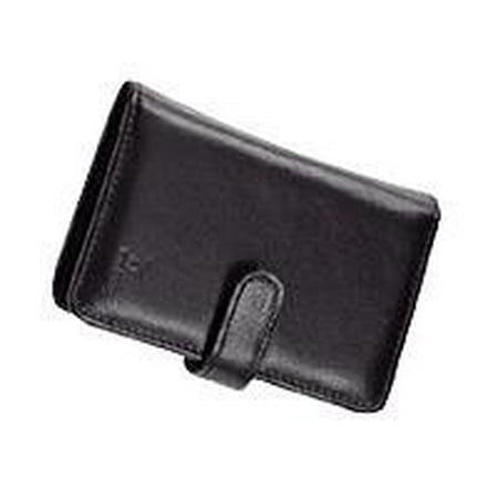 Handspring Value Slim Leather Case - Carrying case - black - for Visor Edge
