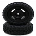 thumbnail image 1 of ZheElen 2pieces 1/24 Wheel Rims Tyre RC Upgrade Part Plastic Wear-resistant Rc Wheel Rims Tyre For Axial SCX24 RC Car Part Black, 1 of 6