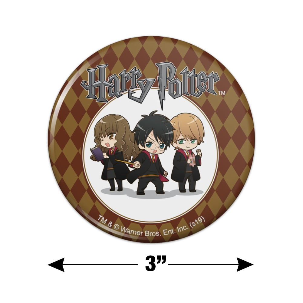 Harry Potter Anime Characters Kitchen Refrigerator Locker Button Magnet -  Walmart.com