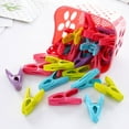 thumbnail image 5 of WHAMVOX  60 PCS Windproof Clothes Clip Bag Clips Pegs Drying Rack Clothing, 5 of 8