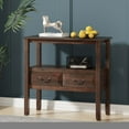thumbnail image 1 of CONSOLE TABLE-Bookcase Living Room Tea Set Storage Old Cabinet Retro Multifunctional Storage Cabinet Storage Cabinet, 1 of 7