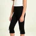 thumbnail image 2 of Loopsun Kids Boys Girls Capris 3 to 12 Years Fall Solid Warm Casual Daily Pants, 2 of 4