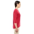 thumbnail image 2 of Devon & Jones DP184W Women's Perfect Fit Bracelet Length V-Neck Top, 2 of 3