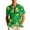 Green, variant on hlysgo St Patricks Day Shirts Men Trendy Tie Dye Printed Hawaiian Shirt Irish Shamrock Tee Funny St Patty's Day Shamrock Printed Tshirts Yellow XXL