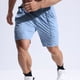 thumbnail image 3 of pstuiky Pantalones cortos de gimnasio, Pantalones cortos deportivos casuales de moda para hombre, con bolsillos laterales elásticos y cintura media. Pantalones cortos de baloncesto, 3 of 7