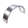 thumbnail image 1 of Husky Towing Trailer Fender F0008 Single Wheel Round; Fits 15 Inch Wheels; 1 Inch Front Radius and 90 Degree Angle Back; Unlighted; Oil Coated; Raw; 16 Gauge Cold Rolled Steel; 8.8 Pound Weight, 1 of 3