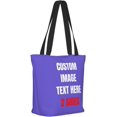 thumbnail image 2 of Custom Tote Bag With Logo Photo, Custom Bag, Personalized Shopping Bags Reusable Grocery Bags Bulk For Work Travel Gifts, 2 of 8