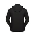 thumbnail image 3 of Little Donkey Andy Men's Softshell Jacket with Removable Hood, Fleece Lined and Water Repellent Black Size S, 3 of 7