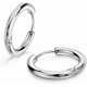 thumbnail image 1 of 316L Surgical Stainless Steel Huggie Hoop Earrings 10mm Cartilage Helix Lobes Daith Conch Rook Septum Rings Ear Piercing Jewelry, 1 of 4