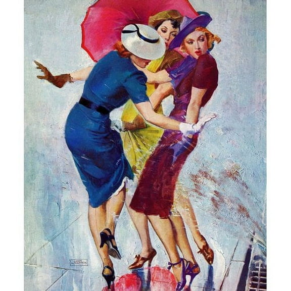 Marmont Hill "Splashed" by John LaGatta Painting Print on Canvas