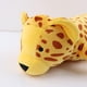 thumbnail image 4 of Peluche de dinosaurio con peso, cojín de dinosaurio con peso, cojín lumbar suave, almohadas lindas (leopardo naranja), 4 of 5