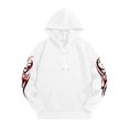 thumbnail image 2 of Y2k Hoodies Gothic Hoodies Unisex With Pockets Streetwear And Casual Style Featuring Prints On The Back And Both Sleeves, 2 of 4