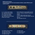 thumbnail image 4 of 5.1CH Sound Decoder, Digital to Analog Audio Converter Support ARC Optical Fiber Coaxial , Digital Sound System for DTS AC3 for DVD TV, 4 of 7