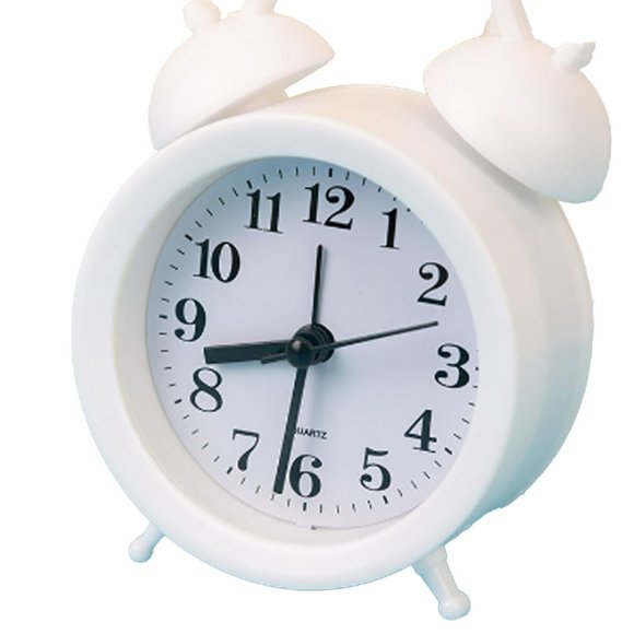 SNNROO Réveil Horloge de Bureau Précise avec Veilleuse Douce Réveil Portable pour Chambres avec Fonctionnement Silencieux
