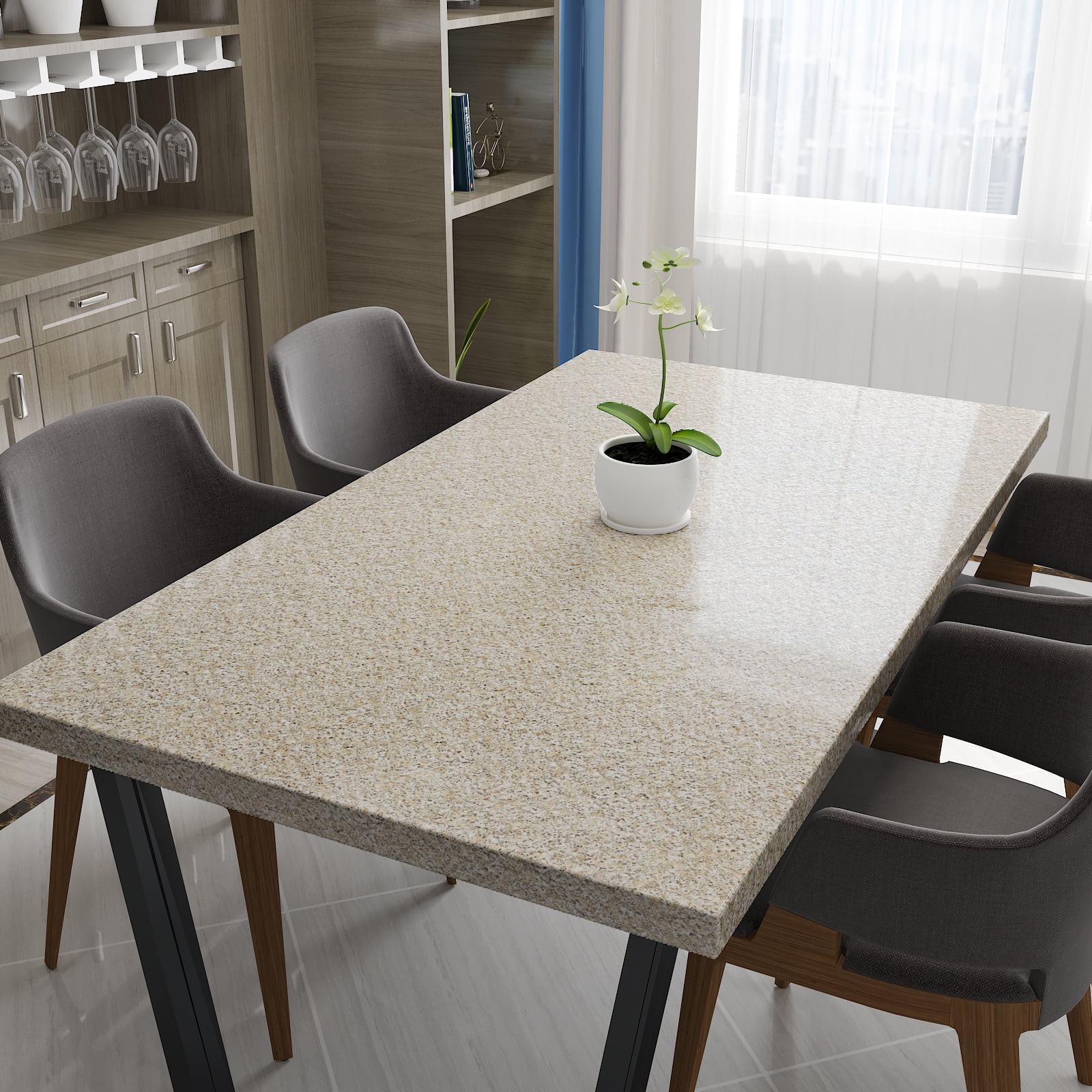 Buy CRE8TIVE Granite Contact Paper for Countertops Waterproof 24x118