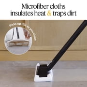 Dupray 6-Piece Steam Cleaning Pack Additional Accessory Pack for Neat Steam Cleaner Includes Small Brushes Micro Fiber Cloths More and Felt Accessory Bag All Essentials