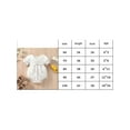 thumbnail image 4 of Chollius Newborn Infant Toddler Baby Girls Summer Clothes Short Sleeve Doll Collar Romper Floral Pattern Triangle Crotch Snap Jumpsuit, 4 of 9