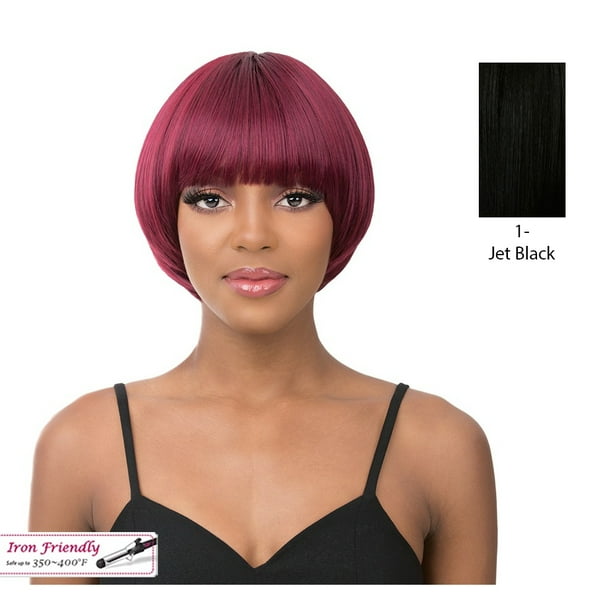 Avant Grade Bowl Cut Bob Style With Heat Resistant Synthetic Wig