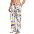 thumbnail image 2 of Xecao Doodle Fruits Men's Straight Lounge Pajama Pants: The Ultimate in Comfortable Sleepwear, 2 of 9