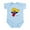 Sky Blue, variant on CafePress - Cool Ecuador Infant Bodysuit - Baby Light Bodysuit, Size Newborn - 24 Months
