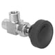 thumbnail image 5 of M Buder Válvula de Aguja de Acero Inoxidable 304 Rosca Hembra BSPP Tipo Ángulo Cierre para Transmisión de Agua Gas Aceite Combustible 1/8 Pulgadas 1 Pieza, 5 of 8
