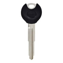 Automotive Universal Key Blank for Double Sided for Ford - Case of 5, Black & Silver