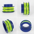 thumbnail image 4 of HLONK 124-03 Spooled Trimmer Line 0.080-in 16Ft  Compatible with Kobalt 24-Volt Max Weed Wacker String Trimmer  Dual-line Spool Replacement for Kobalt Weed Eater String  Change spool for, 4 of 9