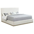 thumbnail image 3 of Knox Upholstered Queen Panel Bed Cream, 3 of 7