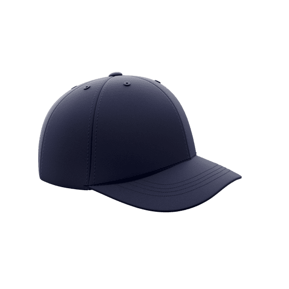 Great Call Athletics | Navy 4-stitch Plate Large/XL Pro Flex Fit Umpire Hat Baseball Softball NFHS Ump Cap Poly Spandex