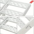 thumbnail image 3 of M optimized Aluminum Loading Ramps, 1500 lbs Tri-Fold Foldable Ramps for Pickup Trucks Bed, Trailers Ramp with Load Straps for Motorcycles, ATV/UTV, Lawn mowers, Tractors, 3 of 7
