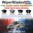 thumbnail image 2 of 2002 Honda Accord Beam Wiper Blades Wipers w/1yr Warranty (Set of 2), 2 of 5