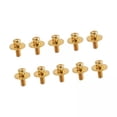 thumbnail image 1 of 6x Tornillos de lengüeta de tambor Parte de tambor Accesorio de tambor liviano Juego de batería Gancho de garra de lengüeta Orejetas de tambor de caja 6 piezas, 1 of 8