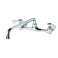thumbnail image 1 of 8" Wall Mount Kitchen Faucet with Swivel Spout - 12" Spout, 1 of 2