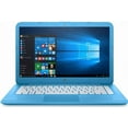 thumbnail image 1 of HP Stream 14" HD Intel N3060 4GB 32GB HD Graphics Windows 10 Blue Certified Refurbished, 1 of 5