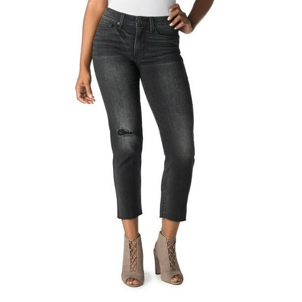 signature levi strauss high rise slim