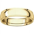 thumbnail image 3 of FB Jewels 14K Yellow Gold 5mm Comfort Fit Edge Wedding Band, 3 of 3
