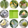 thumbnail image 3 of Nvzi 100 strawberry, grape, fruit protection bag, bird and fruit fly prevention, garden pest control, grey mesh bag, planting bag 6.7 * 9.06 in, 3 of 4