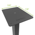 thumbnail image 6 of Kanto ST34 34 inch Universal Bookshelf Speaker Floor Stand (Pair) - Black, 6 of 9