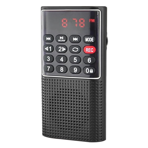 Radio Portable Sangean DPR-65 Basic Black - DAB+, FM, Écran LCD, Alimentation Piles