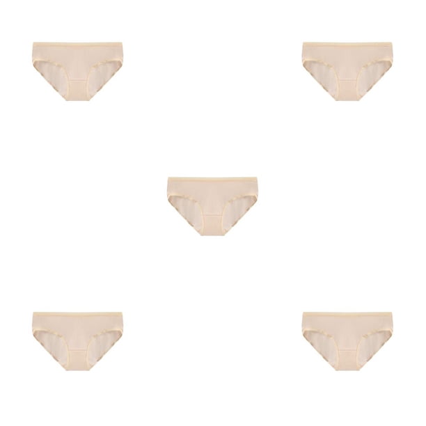 Sonducket Calzoncillos de algodón Elástico Mujer Ropa interior Estiramiento Cómodo Bragas desechables Boyshort Calzoncillos Suministros Type5 NO5