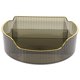 thumbnail image 4 of Beauty Storage Organiser Makeup Brush Holder For Daily Use Dark Green Durable PET Material Rotatable 1Pcs Stationery, 4 of 5