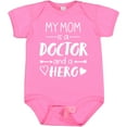 thumbnail image 3 of Inktastic My Mom is a Doctor and a Hero Boys or Girls Baby Bodysuit, 3 of 5