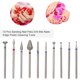 thumbnail image 4 of Juego de 10 cabezales de esmerilado para uñas profesionales, accesorios para máquina de manicura, ideal para salones o uso personal., 4 of 6